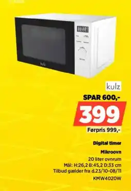 Power kulz mikroovn tilbud