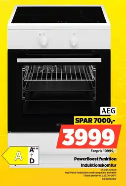 Power AEG Induktionskomfur tilbud