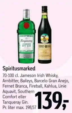 Føtex Tanqueray Gin tilbud
