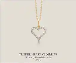 Vibholm TENDER HEART VEDHÆNG tilbud
