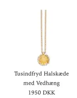 Vibholm Tusindfryd Halskæde med Vedhæng tilbud
