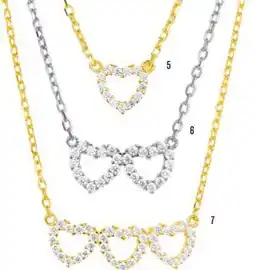 Vibholm Amore Sparkle Trio halskæde tilbud