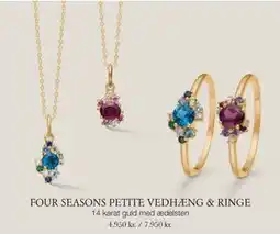 Vibholm FOUR SEASONS PETITE VEDHÆNG & RINGE tilbud