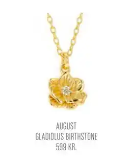 Vibholm AUGUST GLADIOLUS BIRTHSTONE tilbud