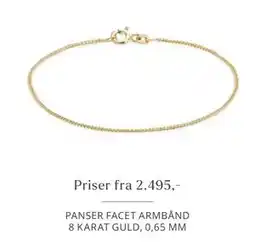 Vibholm PANSER FACET ARMBÅND tilbud