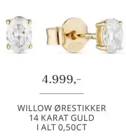 Vibholm WILLOW ØRESTIKKER tilbud