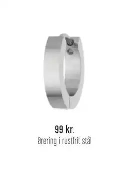 Vibholm Ørering i rustfrit stål tilbud