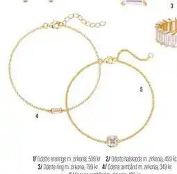 Vibholm Odette armbånd m. zirkonia tilbud