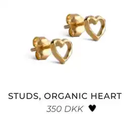 Vibholm STUDS, ORGANIC HEART tilbud
