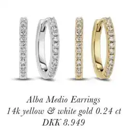 Vibholm Alba Medio Earrings tilbud