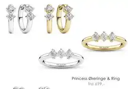 Vibholm Princess Øreringe & Ring tilbud