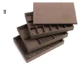 Vibholm Vibholm, Brown Stacker box smykkeskrin tilbud