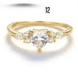 Vibholm View Jewellery, Samara Sparkle ring m. zirkonia tilbud