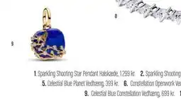 Vibholm Celestial Blue Constellation Vedhæng tilbud