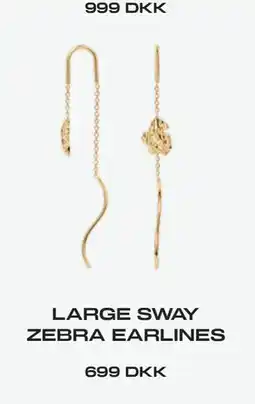 Vibholm LARGE SWAY ZEBRA EARLINES tilbud