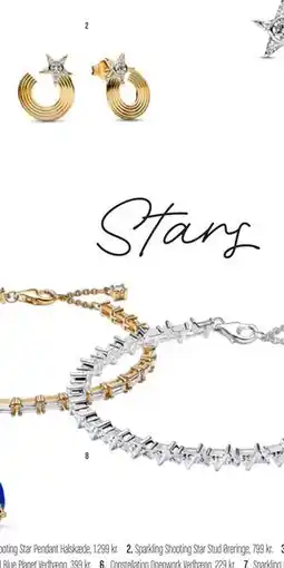 Vibholm Sparkling Shooting Star Stud Øreringe tilbud