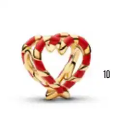 Vibholm Candy Cane Heart Vedhæng tilbud