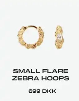 Vibholm SMALL FLARE ZEBRA HOOPS tilbud
