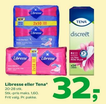 Coop 365 Libresse bind tilbud
