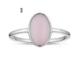 Vibholm Ring m. imiteret pink månesten tilbud