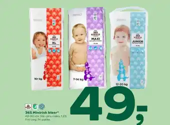 Coop 365 Coop 365 minirisk bleer tilbud