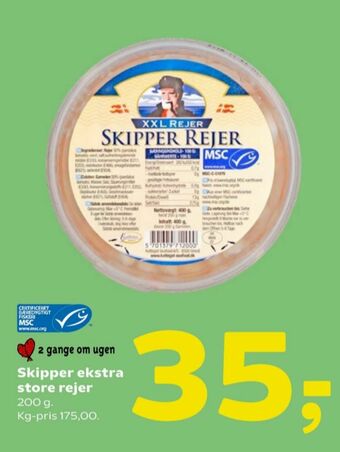 Coop 365 Skipper sild tilbud