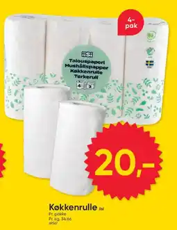 BigDollar Køkkenrulle isi tilbud