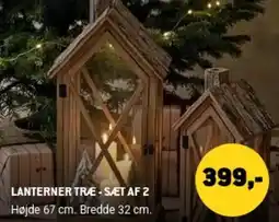 XL-BYG Lanterner Træ tilbud
