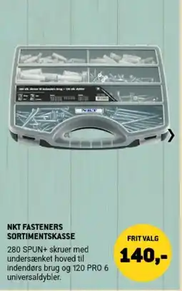 XL-BYG Nkt Fasteners Sortimentskasse tilbud