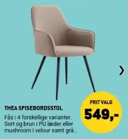 XL-BYG Thea spisebordsstol tilbud