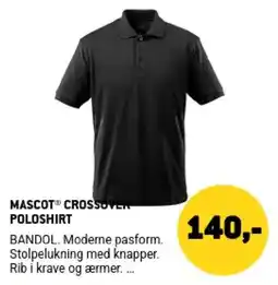XL-BYG Mascot crossover poloshirt tilbud