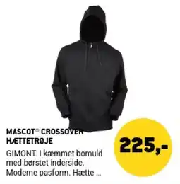 XL-BYG Mascot crossover hættetrøje tilbud