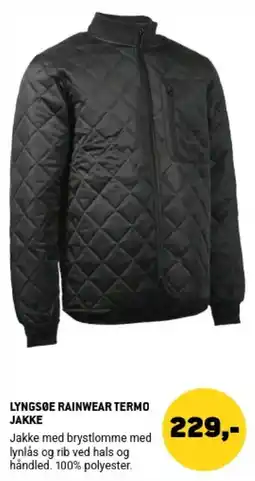 XL-BYG Lyngsøe Rainwear Termo Jakke tilbud