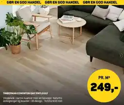 XL-BYG Timberman edmonton oak vinylgulv tilbud