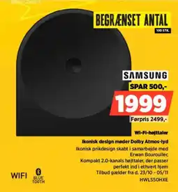 Power Samsung Wi-Fi-højttaler tilbud