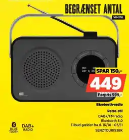 Power DBC Bluetooth-radio tilbud