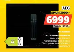 Power AEG 60 cm induktionsemhætte tilbud