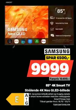 Power Samsung 85" 4K Smart TV tilbud