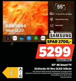 Power Samsung 55" 4K Smart TV tilbud