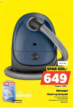 Power Nilfisk Støvsuger tilbud