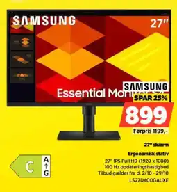 Power Samsung Essential Monitor tilbud