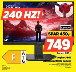 Power Lenovo Legion 24-15 tilbud