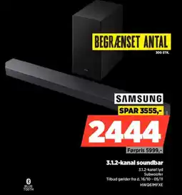 Power Samsung 3.1.2-kanal soundbar tilbud