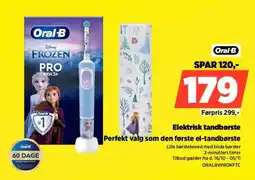 Power Oral-B elektrisk tandbørste tilbud