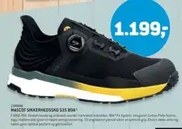 XL-BYG Mascot sikkerhedssko S3S Boa tilbud