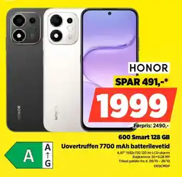 Power Honor 600 Smart 128 GB tilbud