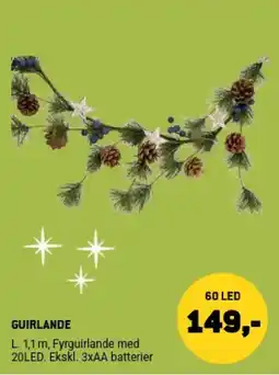 XL-BYG Guirlande tilbud