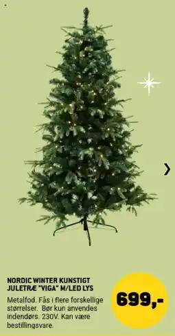 XL-BYG Nordic Winter Kunstigt Juletræ Viga M tilbud