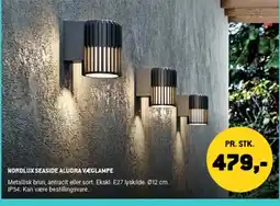 XL-BYG Nordlux Seaside Aludra Væglampe tilbud