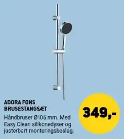 XL-BYG Adora Fons brusestangsæt tilbud